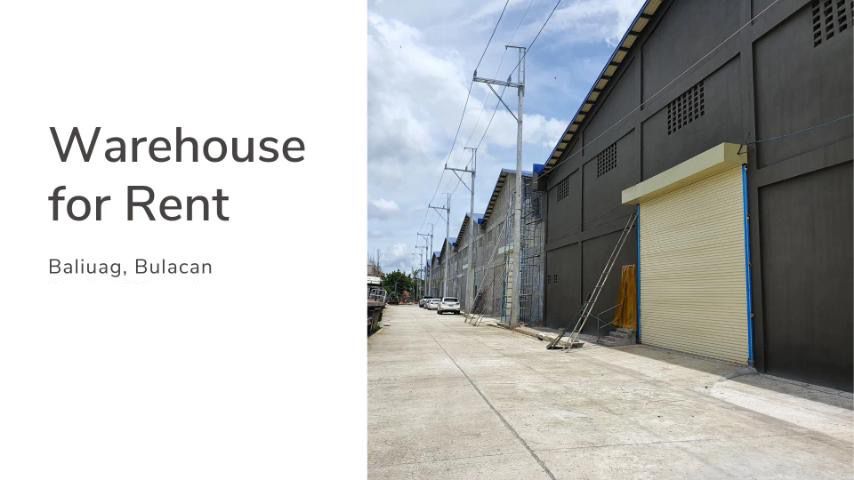 Baliuag Industrial Subdivision | Warehouse Property For Rent ...